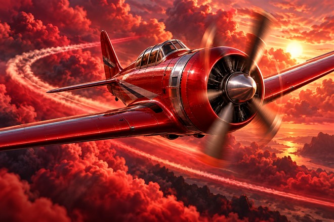 Aviator — ilustracja tematyczna