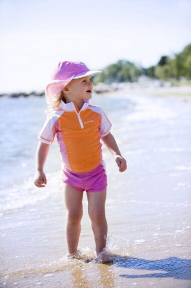czapeczka przeciwsłoneczna uv dla dziecka, czapeczka ochronna na plażę dla dziecka