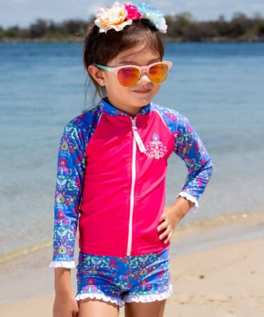 strój kąpielowy UV dla dziewczynki